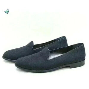 Cole Haan Venezia Style 90's Men's Black Leather Slip On Loafers Size US 11.5 M